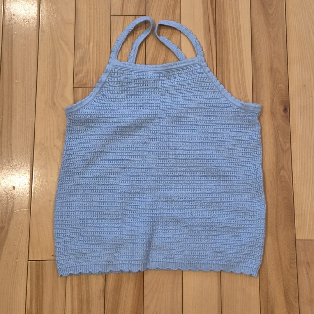 3/15$ H&M Light Blue Knit Camisole